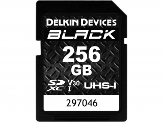 DELKIN SD BLACK Rugged UHS-I (V30) R90/W90 256GB