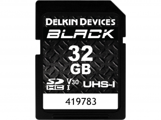 DELKIN SD BLACK Rugged UHS-I (V30) R90/W90 32GB