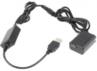 Dummy baterie Sony NP-FW50 s USB konektorem