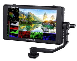 FEELWORLD LUT6 3D LUT 4K dotykový kamerový náhledový monitor