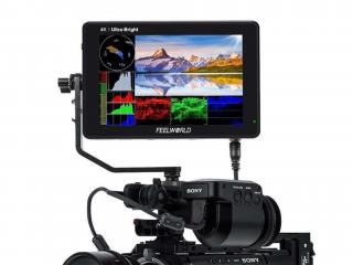 FEELWORLD LUT7S 2200nit 3D LUT/3G-SDI 4K kamerový náhledový monitor