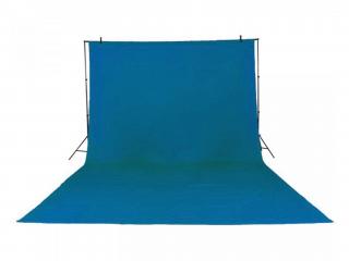 Fotografické plátno blue screen bavlna 2x3m (modrá)