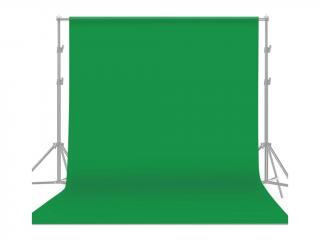 Fotografické plátno green screen Dacron 1,5x3m (zelené)