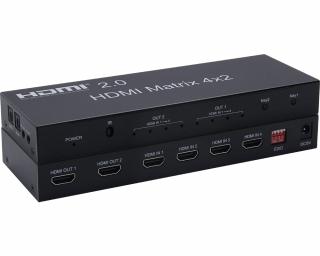 HDMI matrix rozbočovač 4x2 (HDMI splitter)