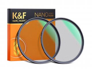 K&F Concept Black Mist set dvou filtrů 1/4 & 1/8 (52mm)  Prémiový Black Mist filtr SKU.1907