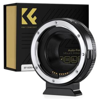 K&F Concept elektronický AF adaptér Canon EF/EF-S na Canon EOS-M  KF06.519