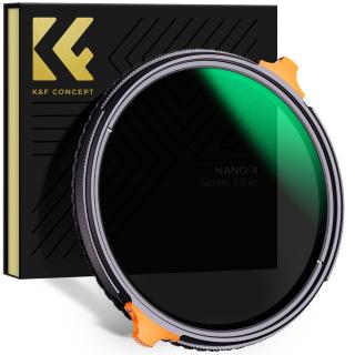 K&F Concept ND4-64 + CPL 2v1 filtr (82mm)  KF01.1918