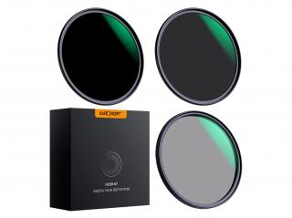 K&F Concept sada 3 filtrů CPL ND8 ND64 (72mm)  SKU1551