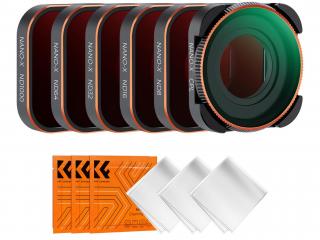 KF Concept sada filtrů 6v1  pro GoPro Hero (CPL+ND8+ND16+ND32+ND64+ND1000)  SKU.2012