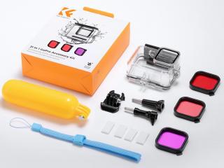 KF Concept vodotěsná sada 21v1 pro GoPro Hero  SKU.2089