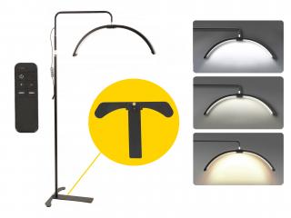 Kosmetická led lampa Half Moon Light (řasy, tetování, makeup, obočí)  Lze použít i pro unboxing videa