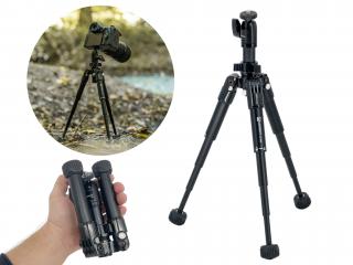 LENSBOT LS-050 - Mini stativ, tripod na cestování  Výška 47,4 cm, nosnost až 2 kg