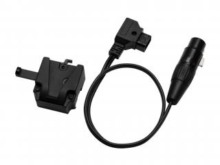 LENSBOT V-mount svorka + XLR 3-pin kabel