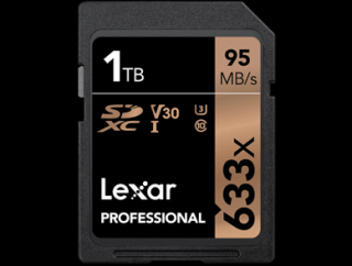 Lexar Pro 633X SDHC/SDXC UHS-I U1/U3 (V30) R95/W45 paměťové karty 1TB (V30) R95/W70