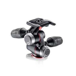 Manfrotto 3D hlava zatahovacími rukojeťmi pro snadné přenášení  MHXPRO-3W