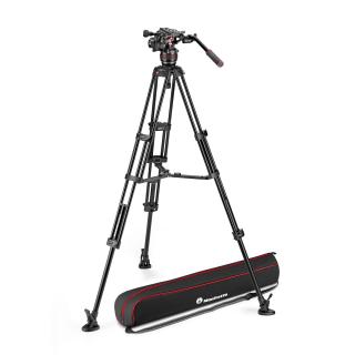 Manfrotto Nitrotech 608 hlava a CF Twin MS stativ