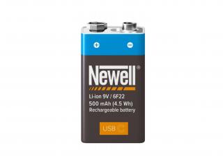 Newell 9V USB-C obdélníková dobíjecí baterie 500 mAh