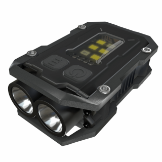 Newell EDC LED svítilna Nyks Solid – černá