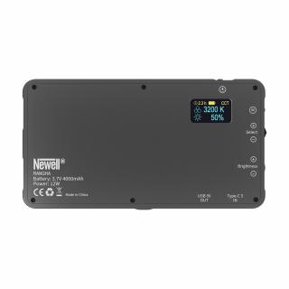Newell RGB-W Rangha LED světlo pro foto a video  RGB režim, 21 efektů, CRI96+, 1200 luxů