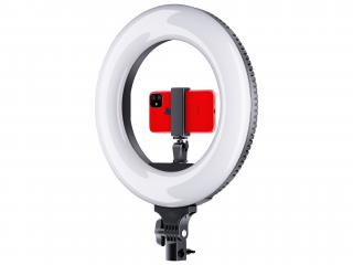 R-40B Bicolor Studio Beauty LED kruhové ringlight světlo 14" (36cm)  Výkon 40W, dálkový ovladač, brašna