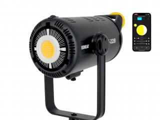 REDHEAD LX-22B 230W COB LED světlo (2700-6500K)  S Hyper-reflektorem až 115 000Lx, Smartphone app