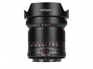 (ROZBALENO - STAV NOVÝ)Objektiv 7Artisans 9mm F5.6 pro bajonety (L-mount) L-mount
