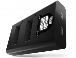 Rychlostní DL-USB-C duální nabíječka AABAT-001 baterií pro GoPro