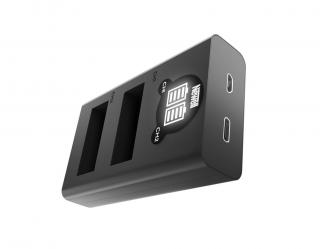 Rychlostní USB-C duální nabíječka AHDBT-901 pro GoPro 9 a 10