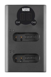 Rychlostní USB-C duální nabíječka EN-EL23 baterií pro Nikon
