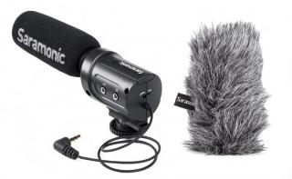 Saramonic SR-M3 mikrofon s kočkou proti větru
