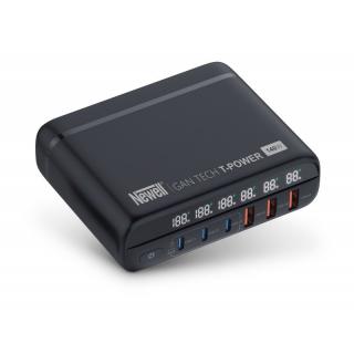 Síťová nabíječka Newell GaN Tech T-power 140W se sadou adaptérů