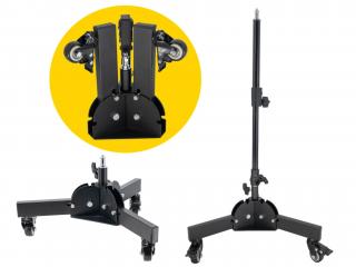 Stativ pro světla s kolečky (72cm výška)