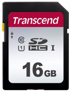 Transcend Silver 300S SD UHS-I U3 (V30) R95/W45 paměťové karty 16GB