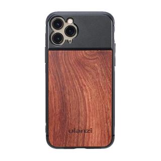 ULANZI dřevěný smartphone kryt pro iPhone 11 Pro Max (se závity)