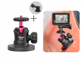 Ulanzi magnetický držák pro GoPro a jiné sportovní kamery  Nosnost až 1 kg