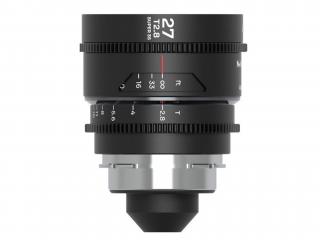 Venus Optics Laowa Nanomorph 27mm T2.8 1.5X S35 Silver pro Arri PL/Canon EF
