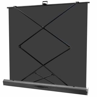 Vytahovací plátno ideální pro transport 155x200cm (černé)