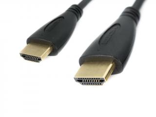 Zalomený HDMI kroucený kabel 50 cm (různé varianty) HDMI Full na Full