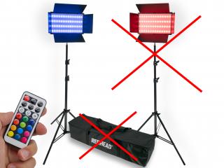 (ZÁVADA) - 1ks světla ze setu RGB LED panel Redhead Stellar 950  Foto video světlo s CRI95+ a 3000 lumeny na 1 světlo