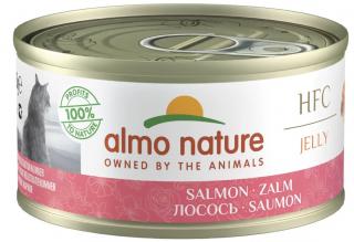 Almo Nature HFC Jelly losos - konzerva pro kočky 70 g