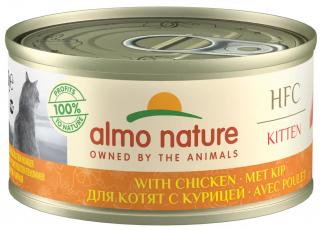 Almo Nature HFC Kitten kuře, sýr a rýže - konzerva pro koťata 70 g