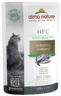 Almo Nature HFC Natural Plus sardinky - kapsička pro kočky 55 g