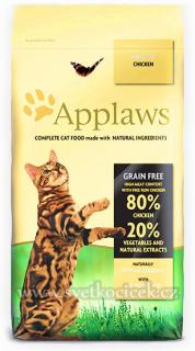 Applaws Cat Adult Chicken 2 kg  + konzerva s krůtou ZDARMA