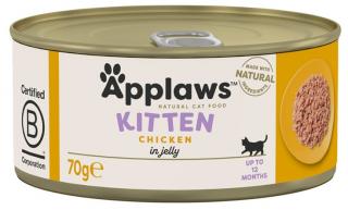 Applaws Kitten kuře v želé - konzerva pro koťata 70 g