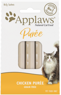 Applaws kuřecí pyré pro kočky 8x7 g
