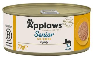 Applaws Senior kuře v želé - konzerva pro starší kočičky 70 g