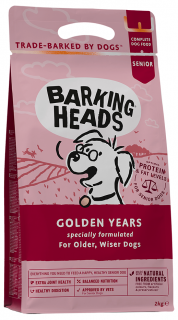 Barking Heads Golden Years 12 kg  + 2 kg ZDARMA