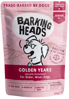 Barking Heads Golden Years - kapsička pro psy 300 g