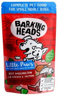 Barking Heads Little Paws Beef Waggington - kapsička pro psy 150 g