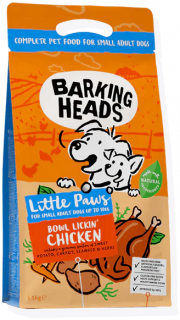 Barking Heads Little Paws Bowl Lickin Chicken 1,5 kg